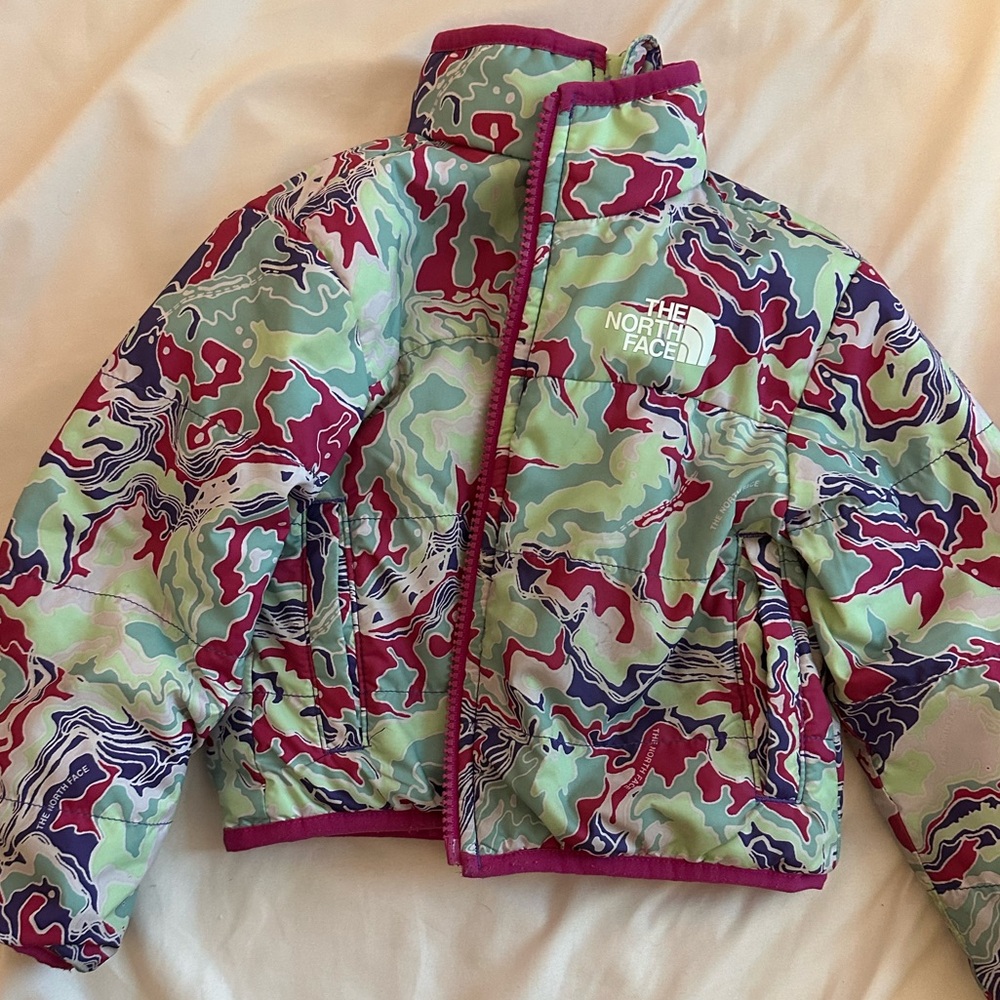 Toddler girl north face jacket 12-24 months